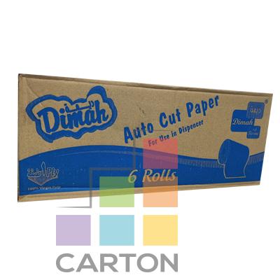 DIMAH AUTO CUT TISSUE 1*6 ROLLS